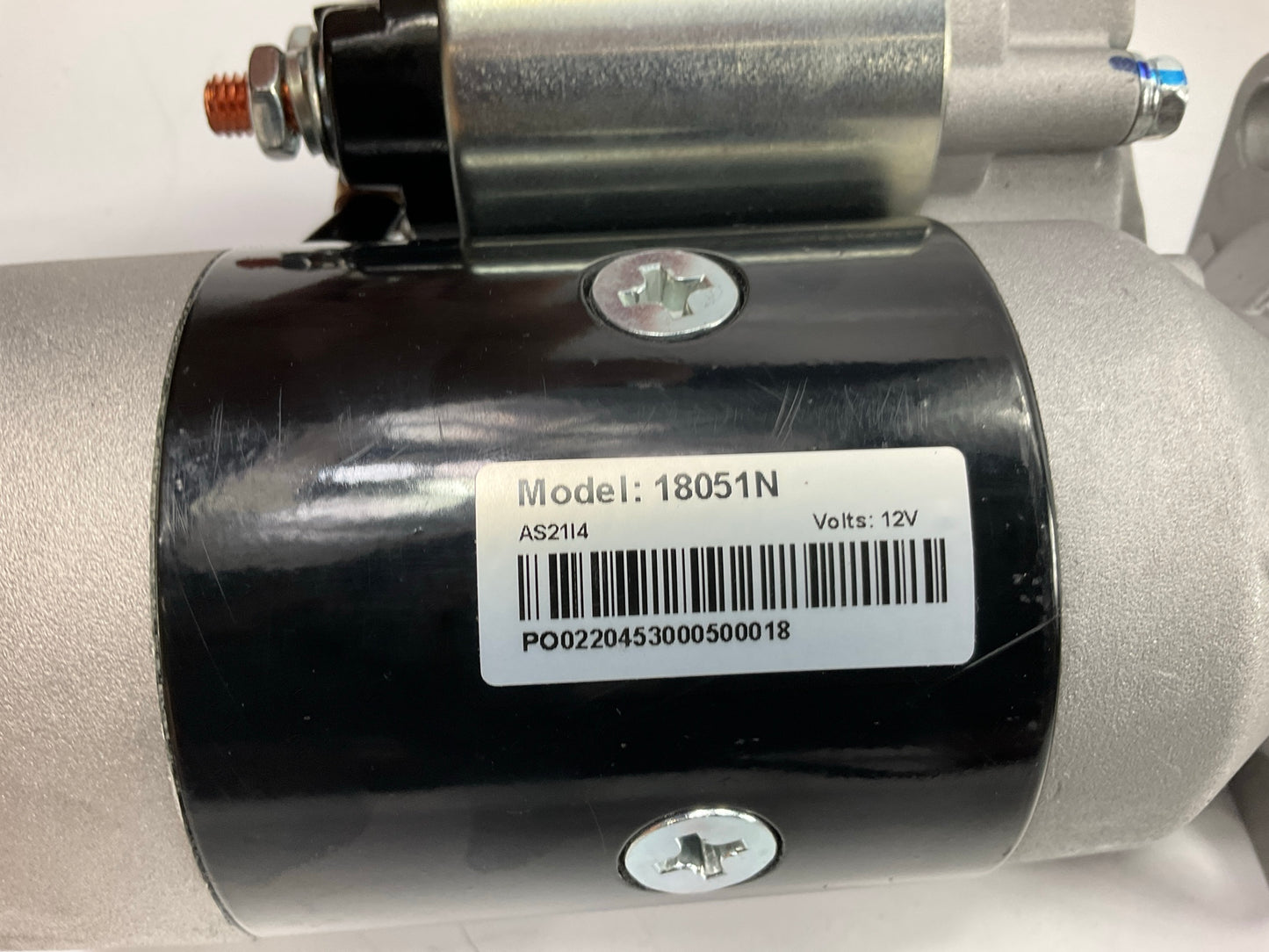 Carquest 72-18051N S13 Type OSGR Starter Motor, 12 Volt, CW Rotation