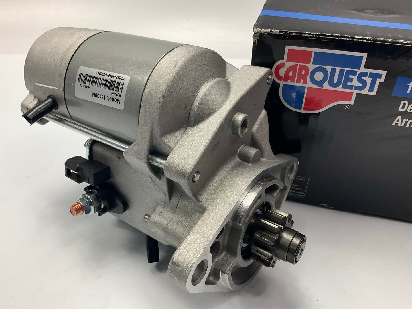 Carquest 72-18139N Starter Motor For New Holland 1920 3415 2035 3040 3045 3050