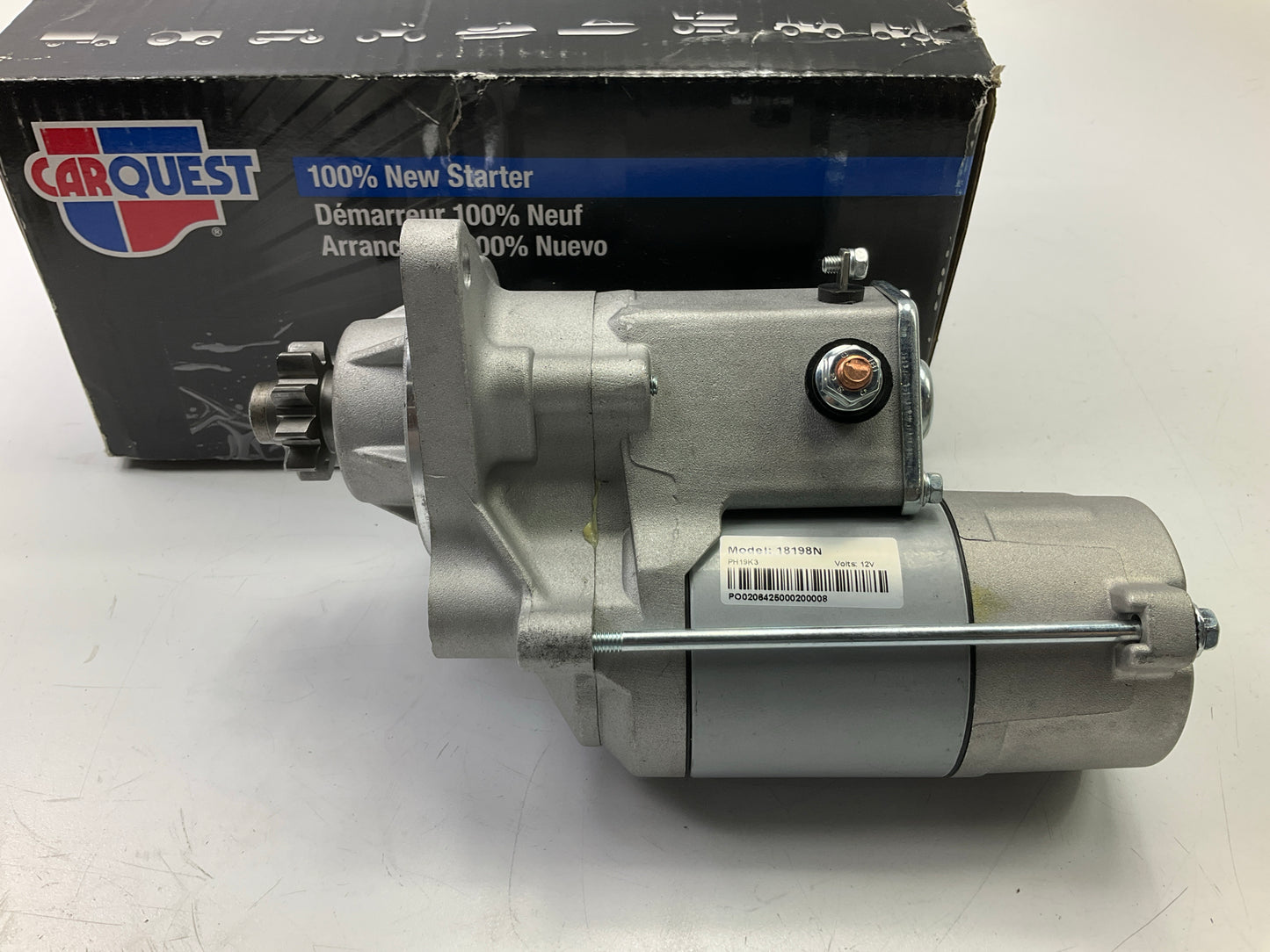 Carquest 72-18198N Starter Motor For Hyster H70XL H80XL H100XL H110XL H130XL