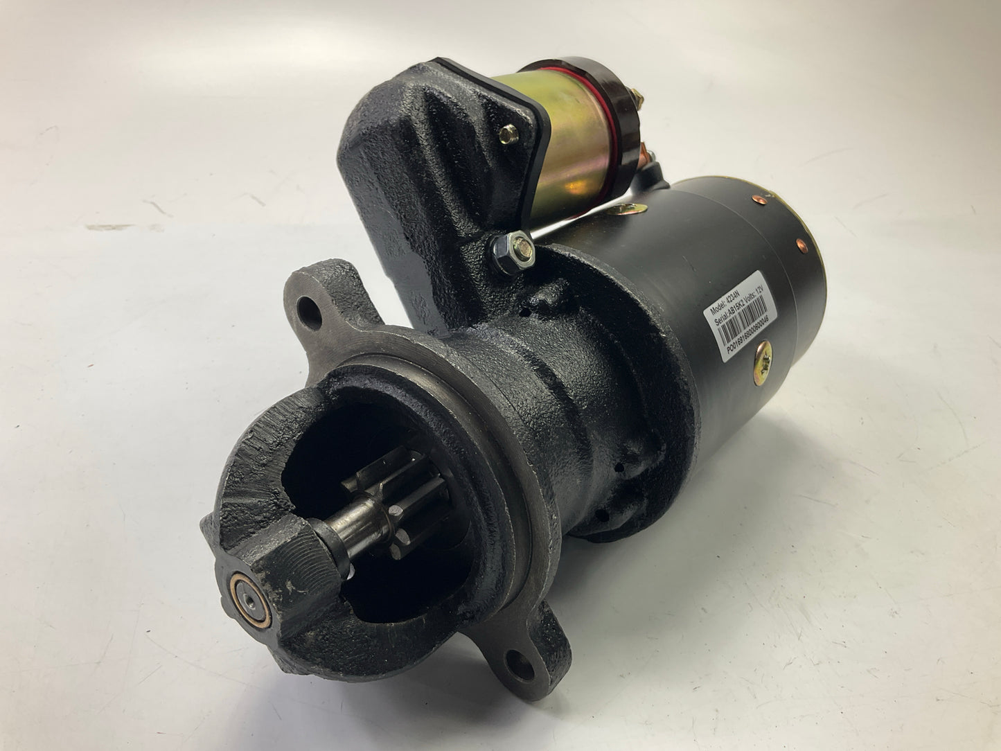 Carquest 72-4234N 10MT Starter Motor For Clark Forklift W/ Continental Engine