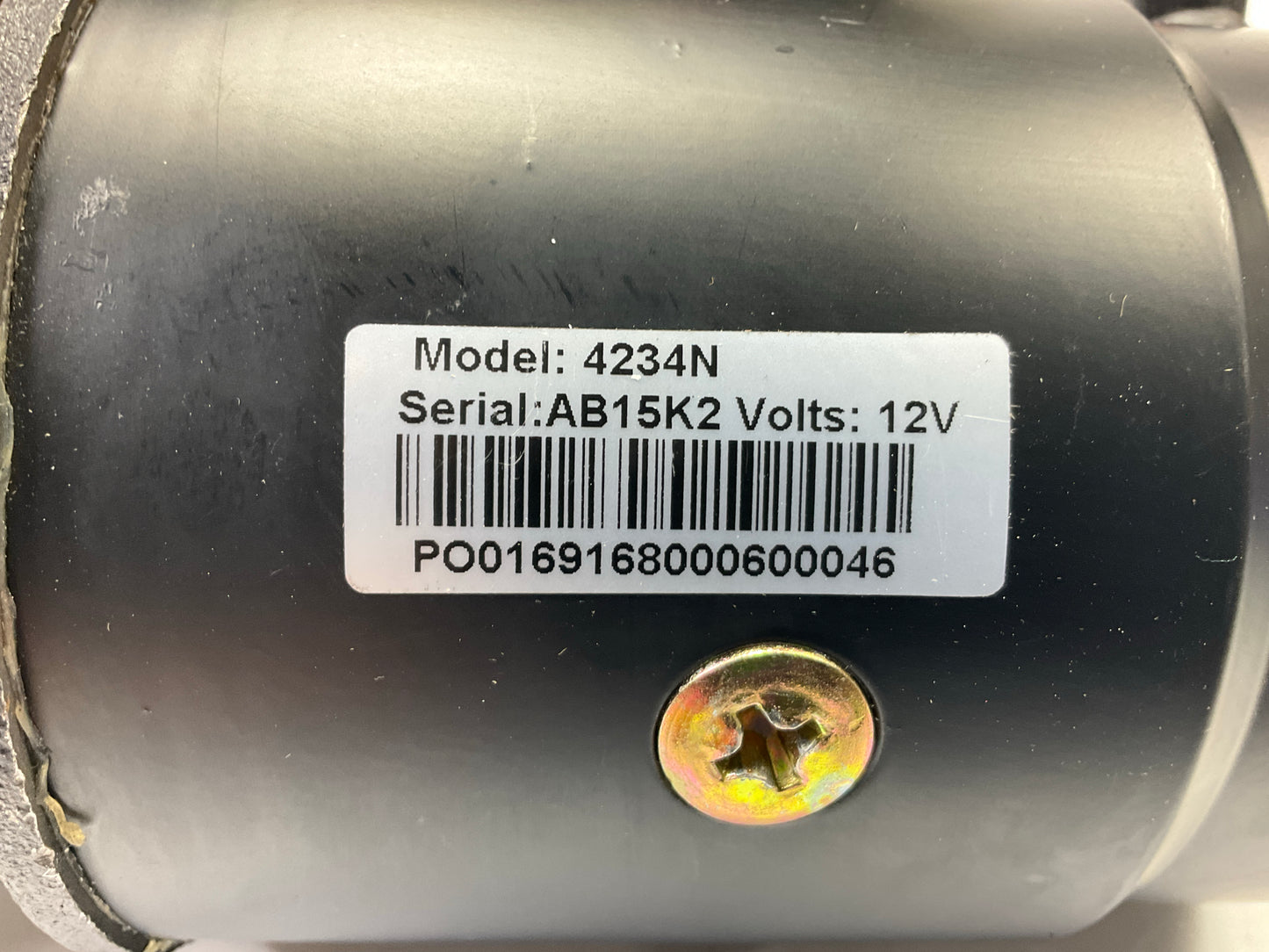 Carquest 72-4234N 10MT Starter Motor For Clark Forklift W/ Continental Engine