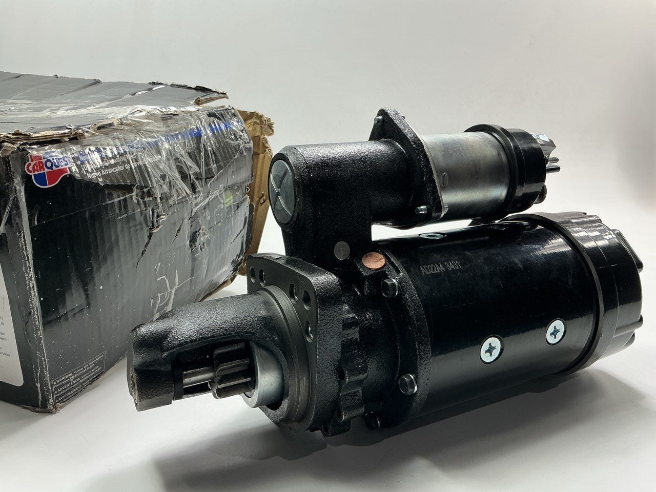 Carquest 72-6278N 37MT Starter Motor, 24 Volt For John Deere Dozer, Excavator