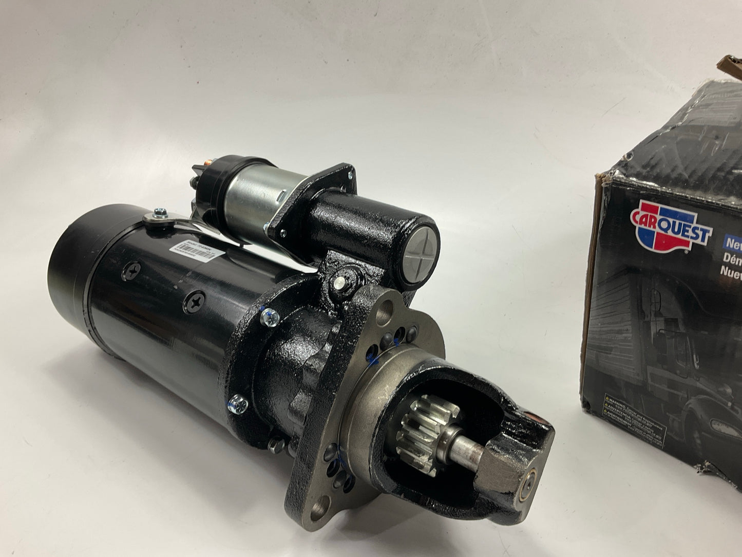Carquest 72-6360N Starter Motor, 42MT 24-Volt For Detroit 60, Cummins 6CTAA 6CT
