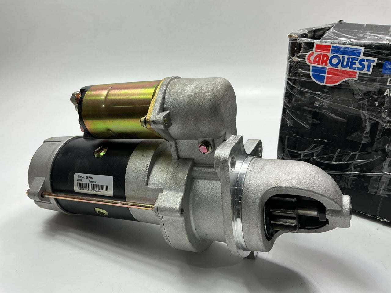 Carquest 72-6571N 28MT Starter Motor, 12 Volt For Clark, Kubota, Gehl Skid Steer
