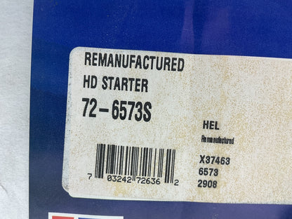 REMAN. Carquest 72-6573S Starter 6573S