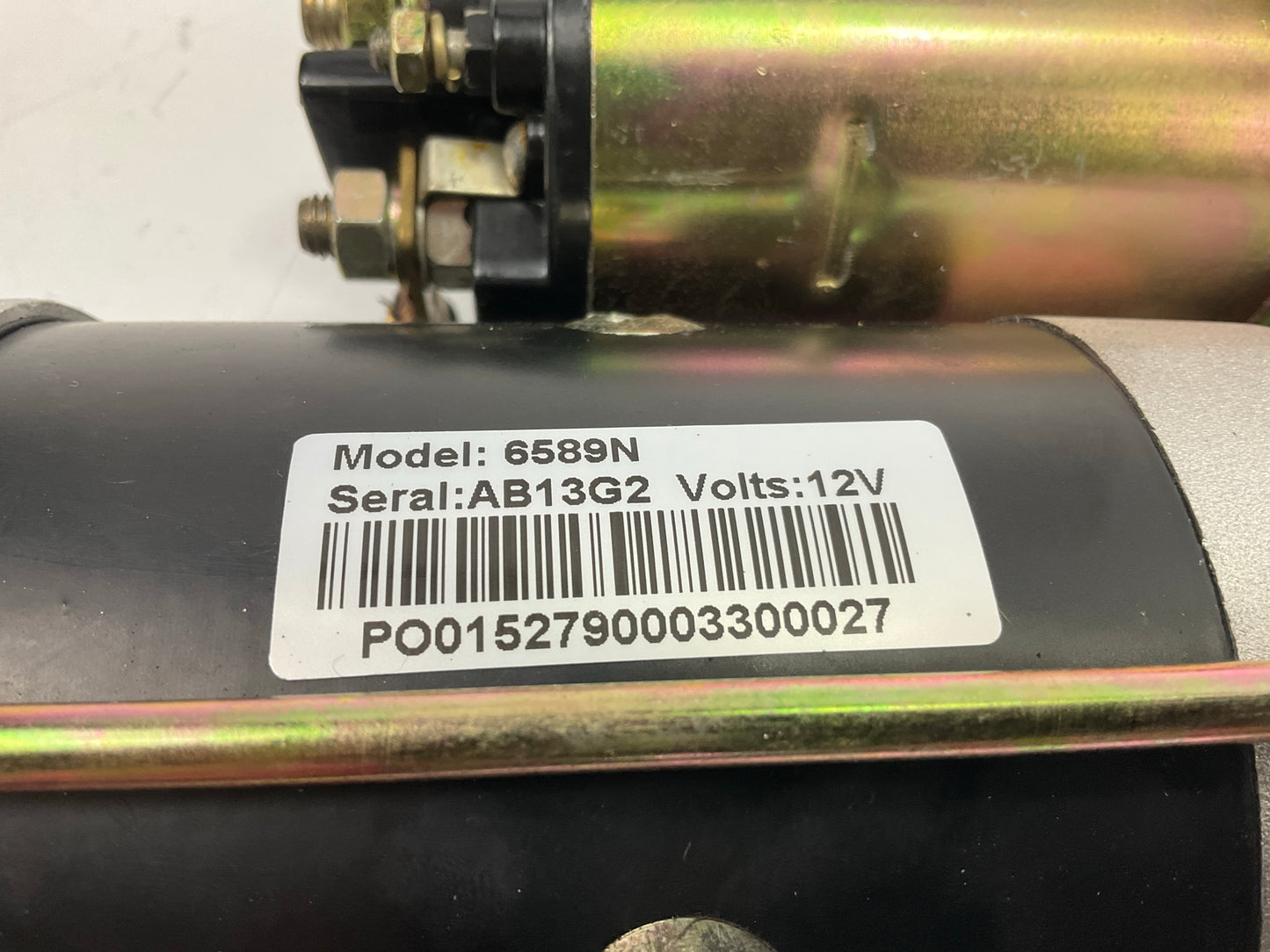 Carquest 72-6589N Starter Motor For AGCO White W/ Cummins 6-359, 6BTA, 4-390