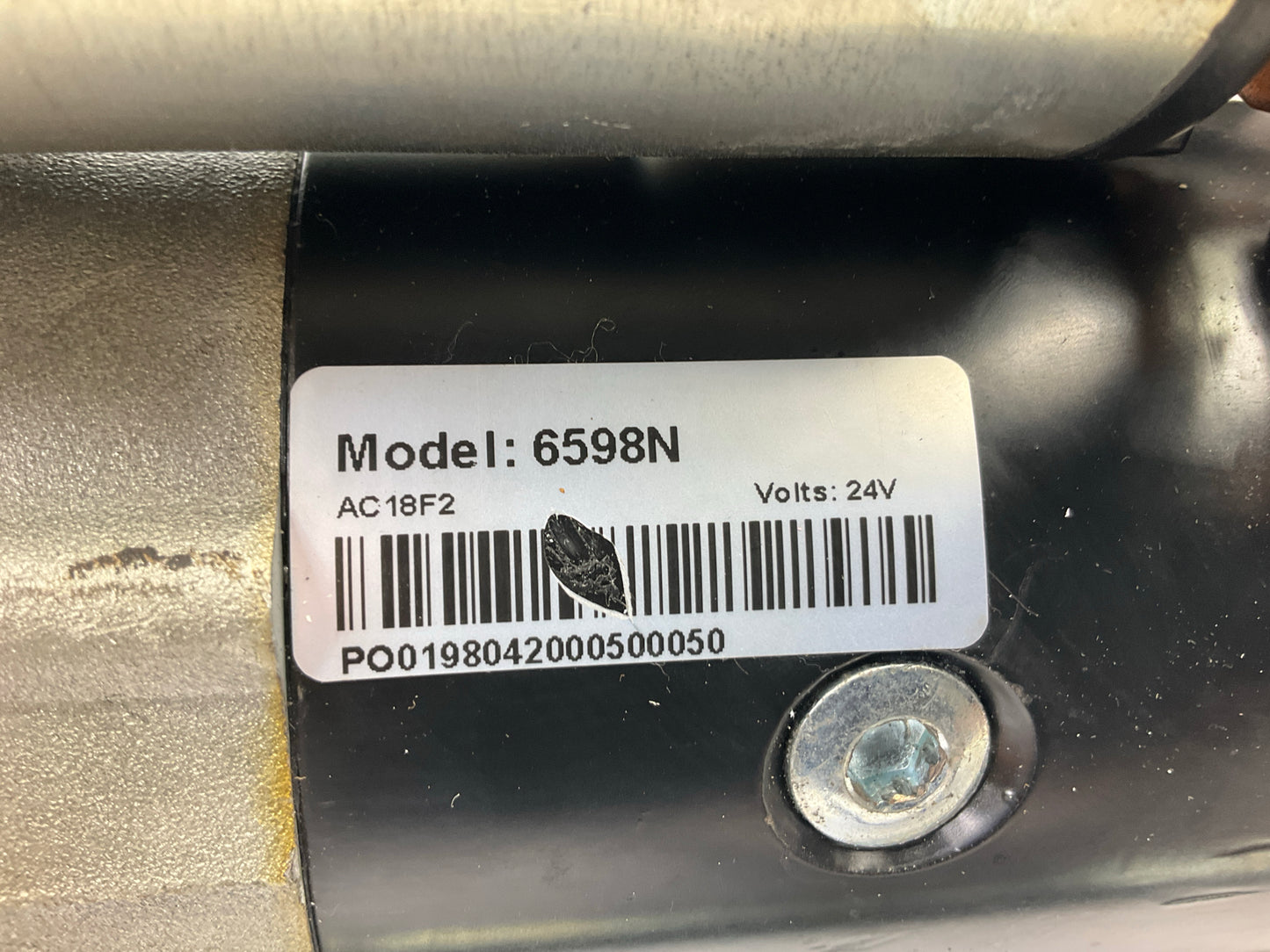 Carquest 72-6598N 28MT Starter Motor 24-Volt For M1008 M1009 CUCV 6.2L DIESEL