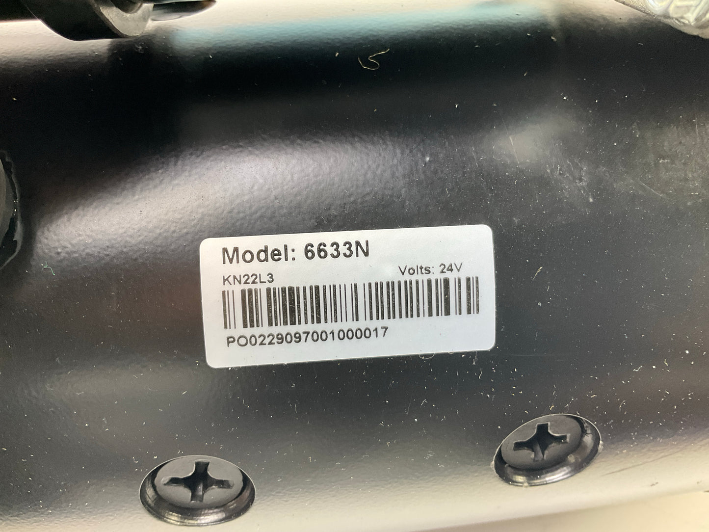 Carquest 72-6633N Starter Motor, 41MT 24-Volt For CAT 3116, 3126, C7
