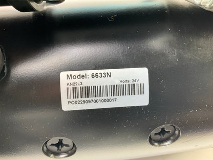 Carquest 72-6633N Starter Motor, 41MT 24-Volt For CAT 3116, 3126, C7