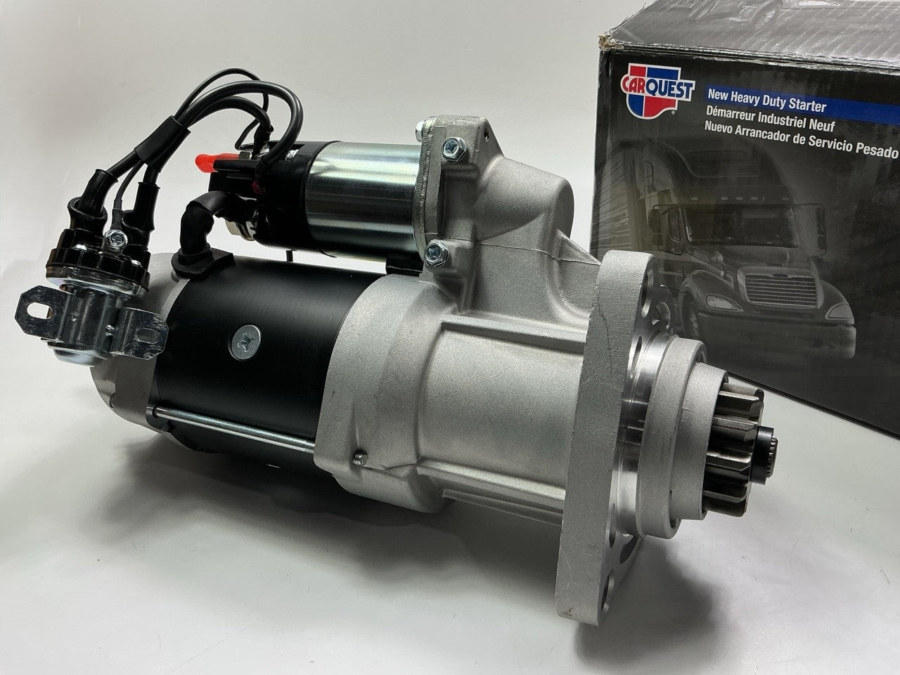 Carquest 72-6853N 39MT Starter Motor, 24 Volt For Prevost Bus W/ C16
