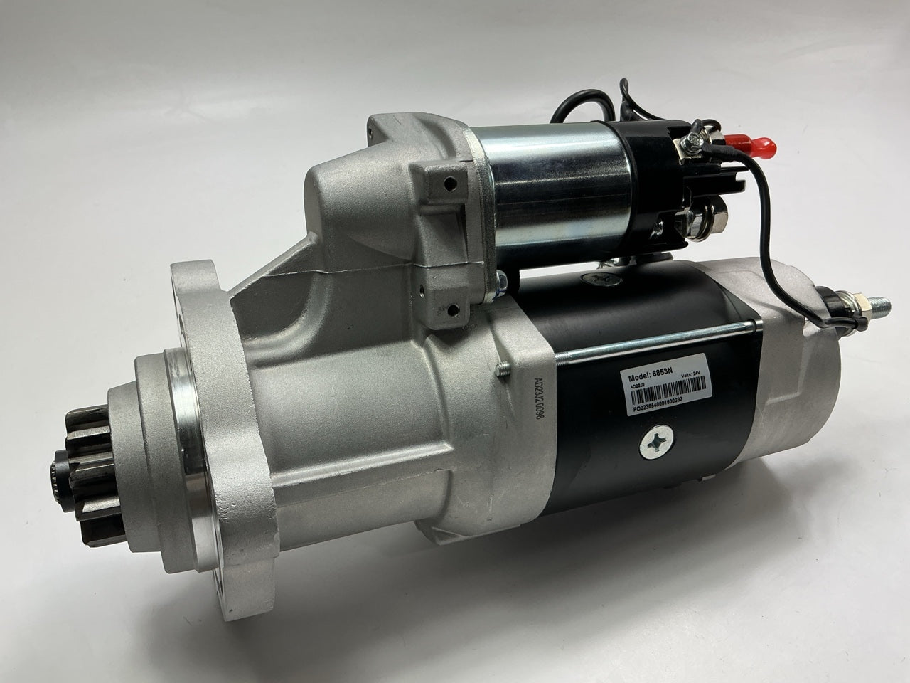 Carquest 72-6853N 39MT Starter Motor, 24 Volt For Prevost Bus W/ C16