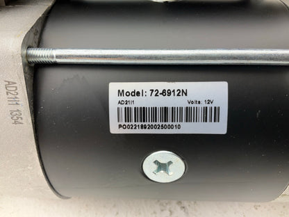 Carquest 72-6912N 39MT 12-Volt Starter Motor For Peterbilt, Kenworth # 8200290