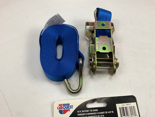 Carquest 73017 16 Feet Ratchet Tie Down Strap, Break Strength 2,500 Lb