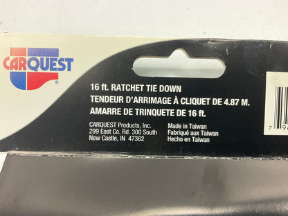 Carquest 73017 16 Feet Ratchet Tie Down Strap, Break Strength 2,500 Lb