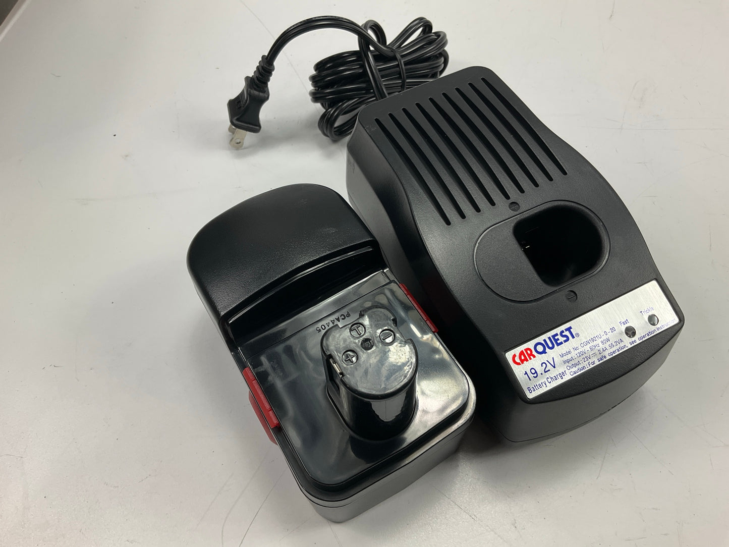 Carquest 19.2V Cordless 4-1/2'' Angle Grinder With Wheel, 2.0Ah Battery & Charger