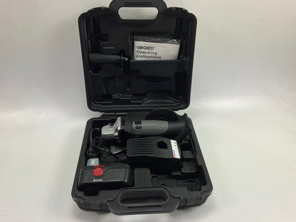 Carquest 19.2V Cordless 4-1/2'' Angle Grinder With Wheel, 2.0Ah Battery & Charger