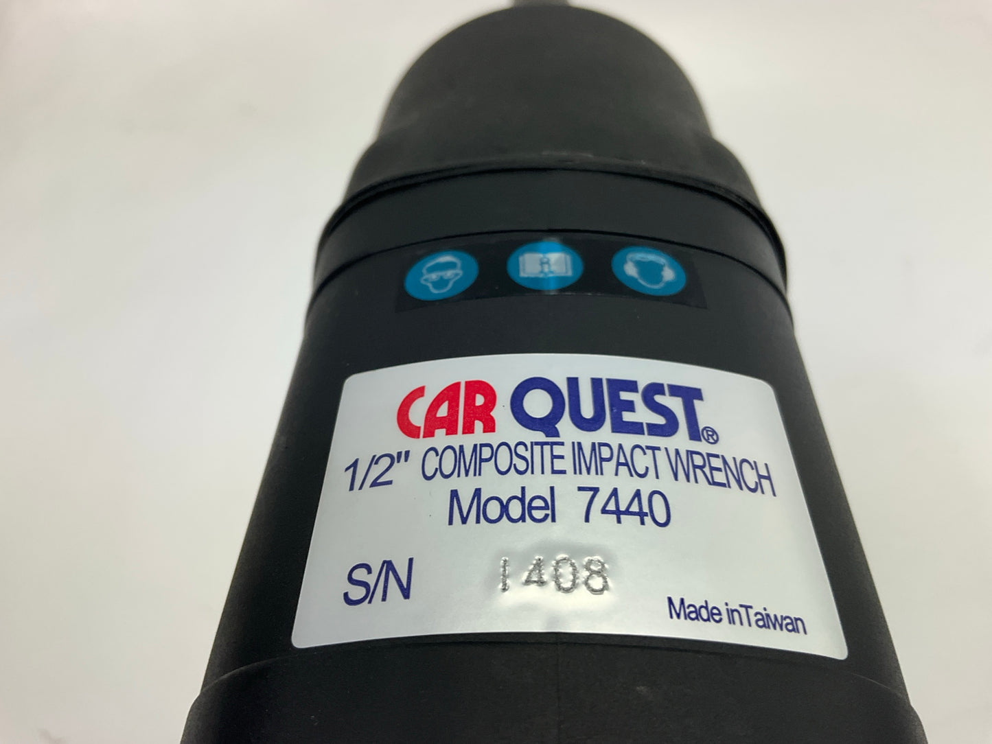 Carquest 7440 1/2'' Composite Twin-Hammer Air Impact Wrench W/2'' Shank 950 Ft-lbs