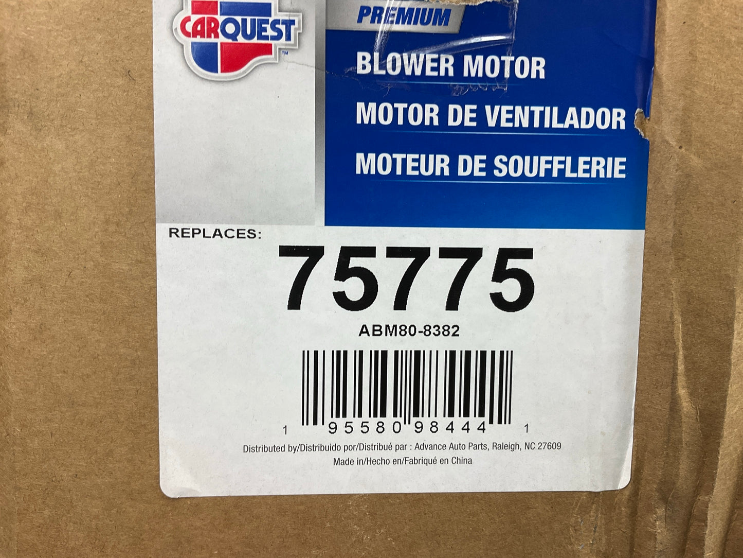 Carquest 75775 HVAC Blower Motor For 2004-2009 Kia Spectra, Spectra5