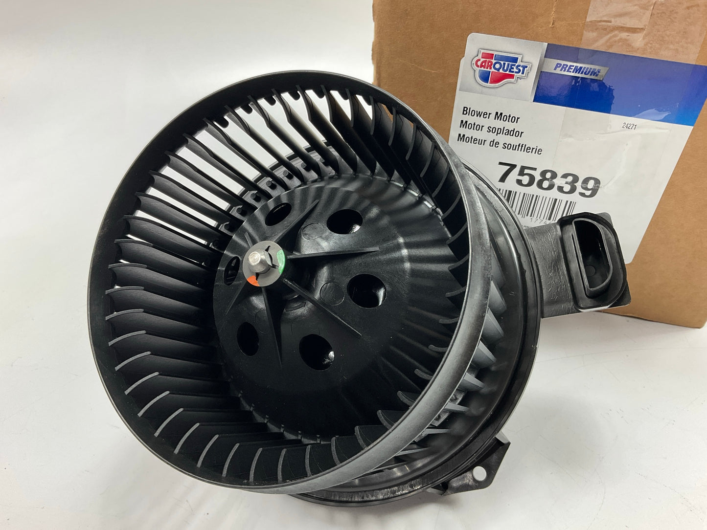 Carquest 75839 HVAC A/C Blower Motor W/ Wheel (for Auto Temp Control)