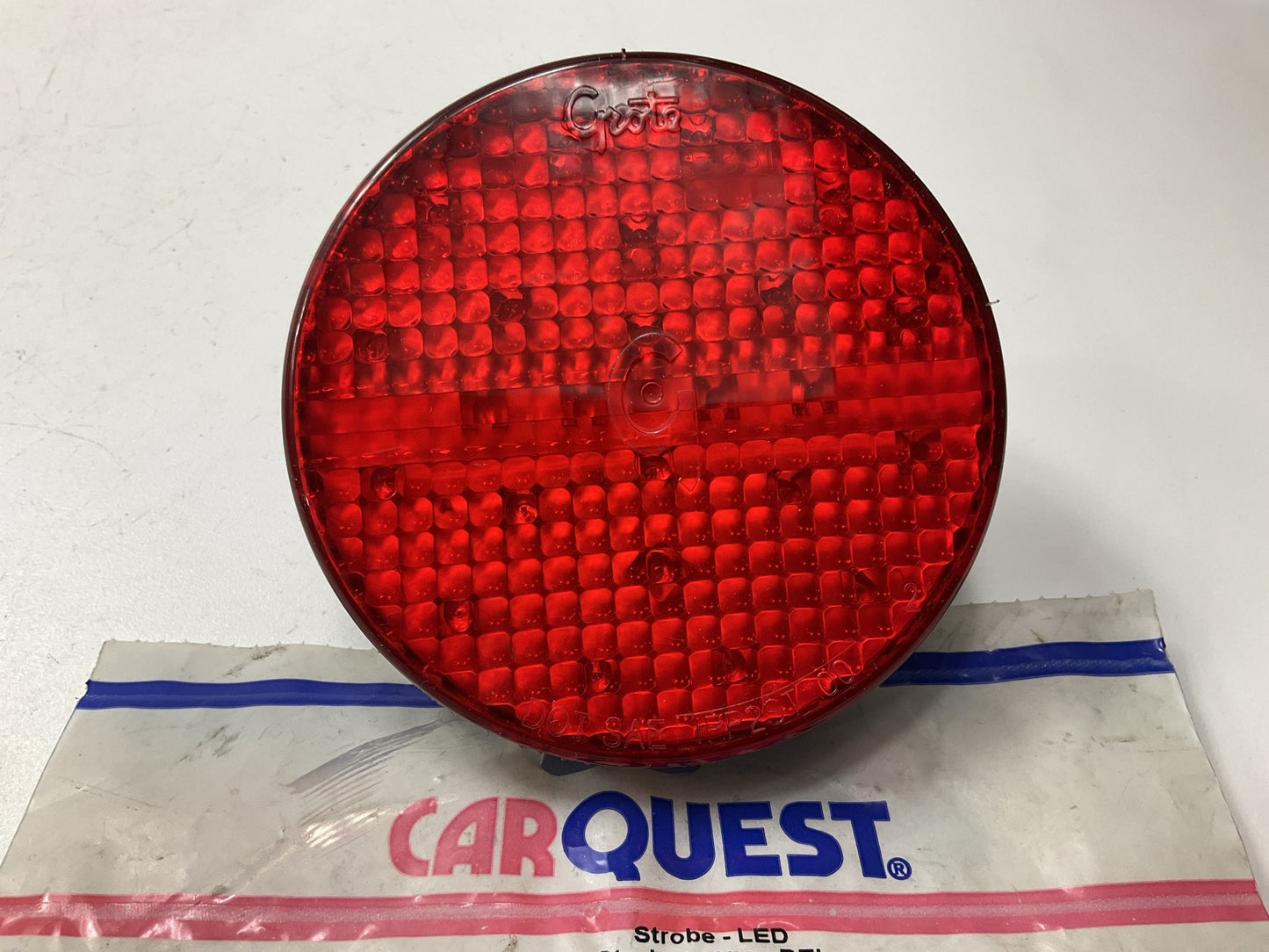 Carquest (Made By Grote) 77352 4 Inch Red Supernova LED Strobe Lamp