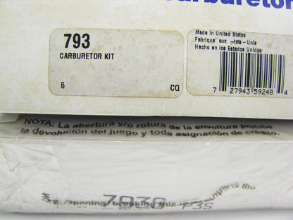 Carquest 793 Carburetor Rebuild Repair Kit - 1972-1974 VW Bus 1.6L Solex 1-BBL