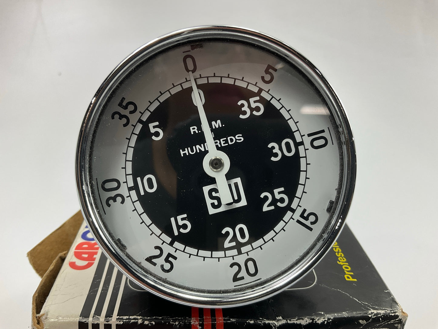 Carquest 80820 Tachometer Gauge - Hand Held 0-4,000 RPM 3'' Diameter
