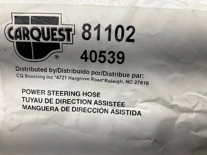 Carquest 81102 Power Steering Return Line Hose