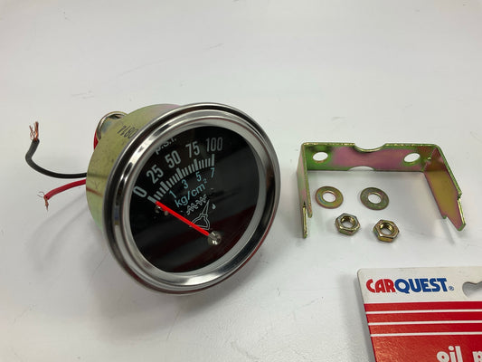 Carquest 81342 Universal Oil Pressure Gauge 0-100 Illumination 12V