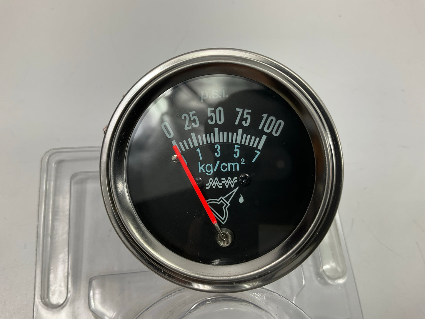 Carquest 81342 Universal Oil Pressure Gauge 0-100 Illumination 12V