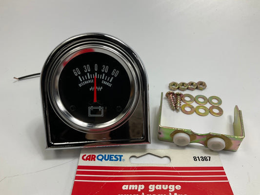 Carquest 81367 Amp Meter Gauge - 12V Negative Ground - 0-60 Amp, 2'' Diameter