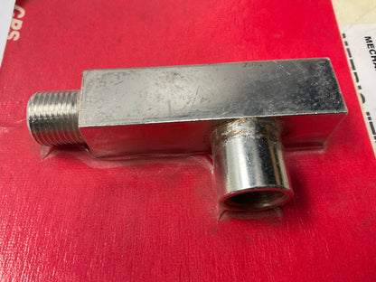 Carquest 81614 Metric ''T'' Tee Fitting For Mechanical Water Temp Gauge, M16-1.5