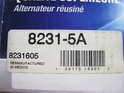 Carquest 8231-5A Remanufactured Alternator - 100 Amp