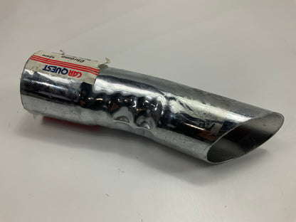 Carquest 82406 Exhaust Pipe Chrome Turn Down 9'' Extension For 2-2 1/4'' Pipe