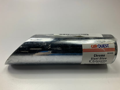 Carquest 82422 9'' Slant Cut Pipe Extension Exhaust Tip For 2''-2-1/2'' Pipes