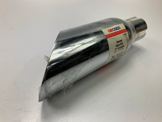 Carquest 82440 Chrome Reso-Pipe 12'' Exhaust Extension Tip, For 2''-2-1/4'' Pipes