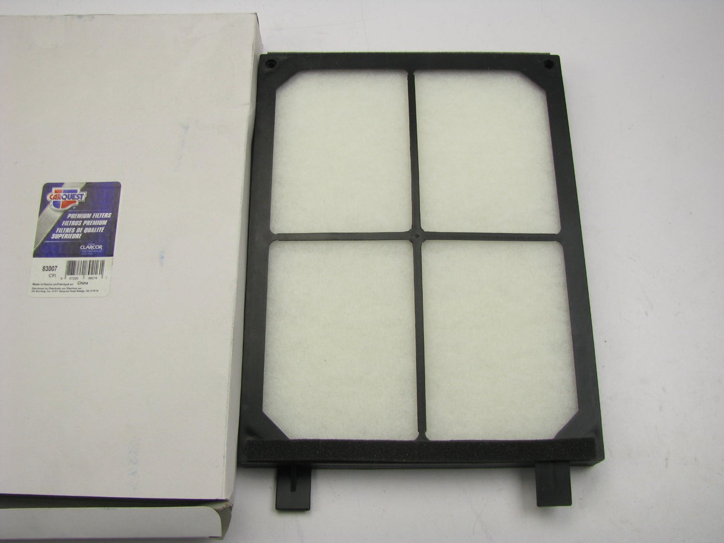 Carquest 83007 Cabin Air Filter Replaces: 49007 C15943 2315619 CAF24012 P614223