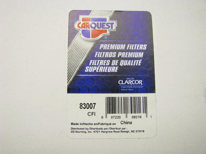 Carquest 83007 Cabin Air Filter Replaces: 49007 C15943 2315619 CAF24012 P614223