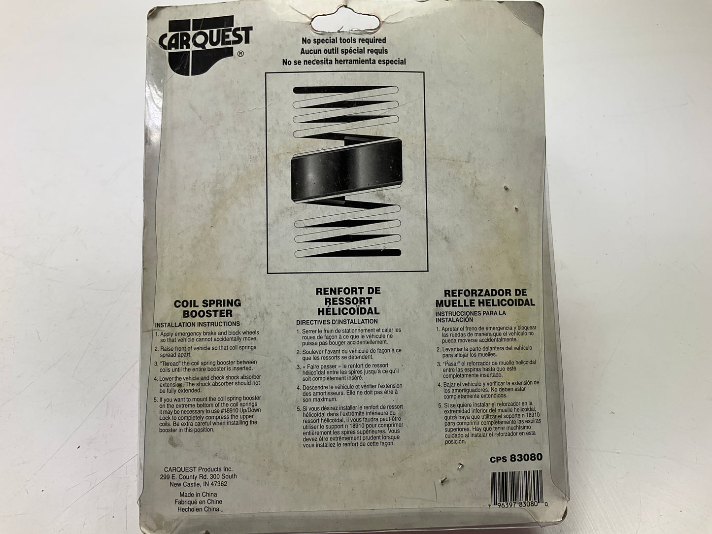 Carquest 83080 Coil Spring Booster Spacers, Pair