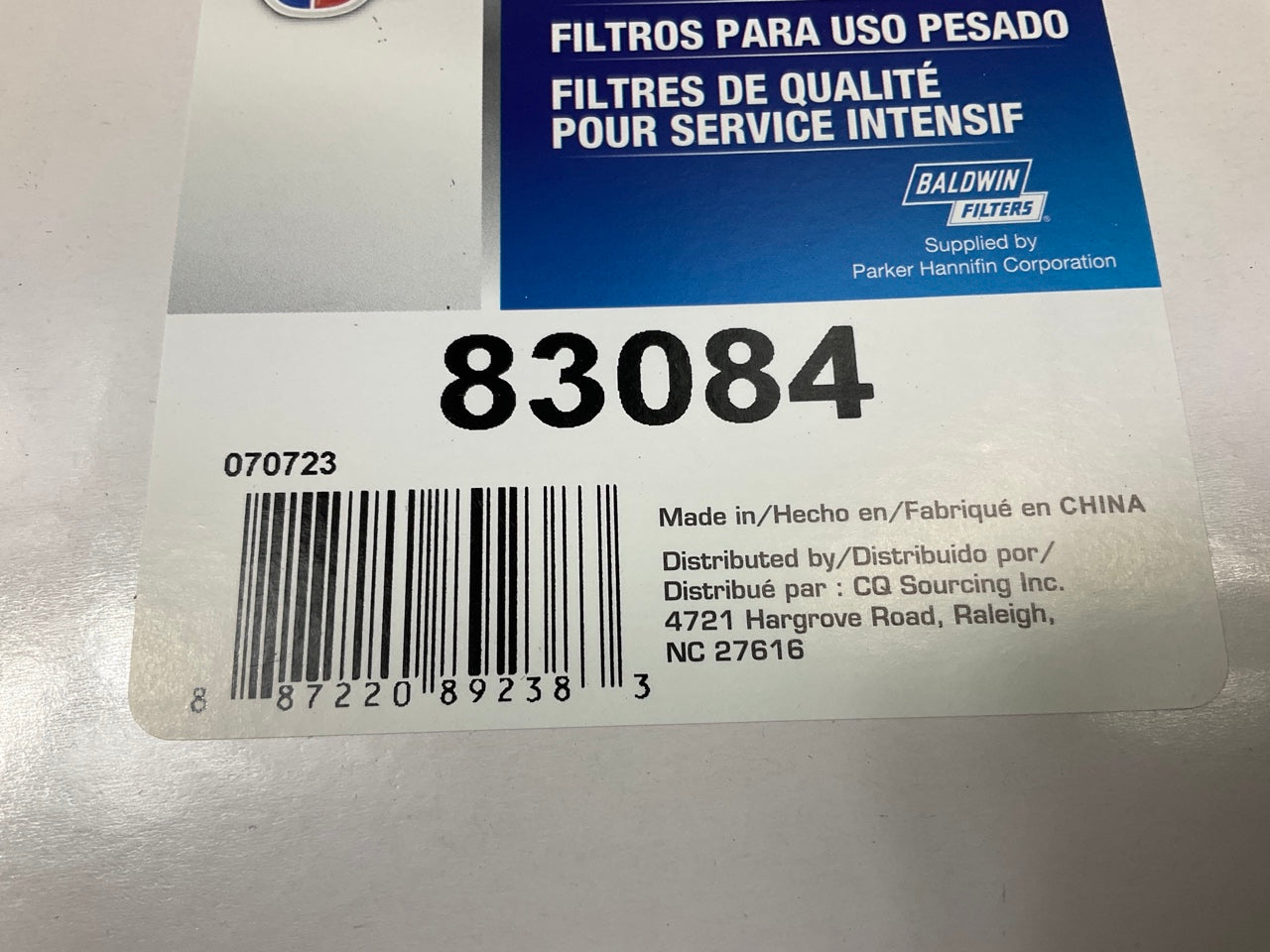 Carquest 83084 Cabin Air Filter For 2002-2024 Volvo VNL,  VO0201P, BOAA2106