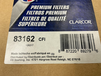 Carquest 83162 Cabin Air Filter Replaces 49162, 9162, AT141209, PA4567, AF25775