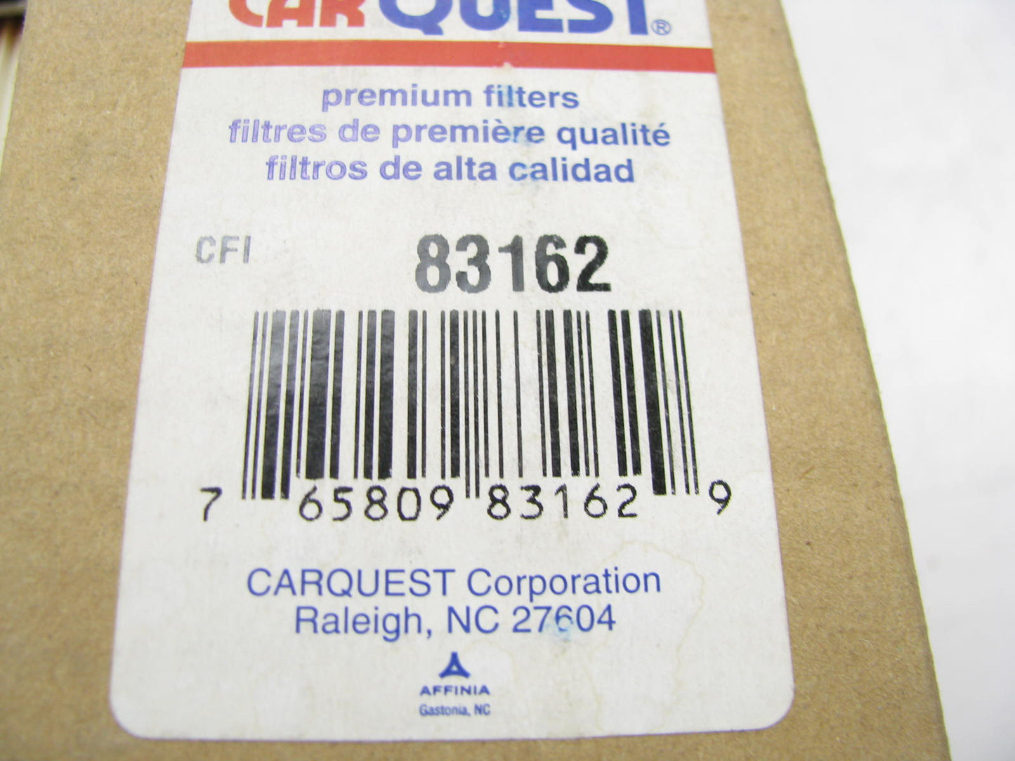 Carquest 83162 Cabin Air Filter Replaces 49162, 9162, AT141209, PA4567, AF25775