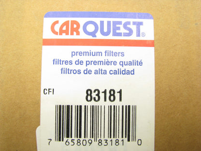 Carquest 83181 Air Filter Replaces: 49181 9181 LAF3952 RS4679 AF25794 P783731
