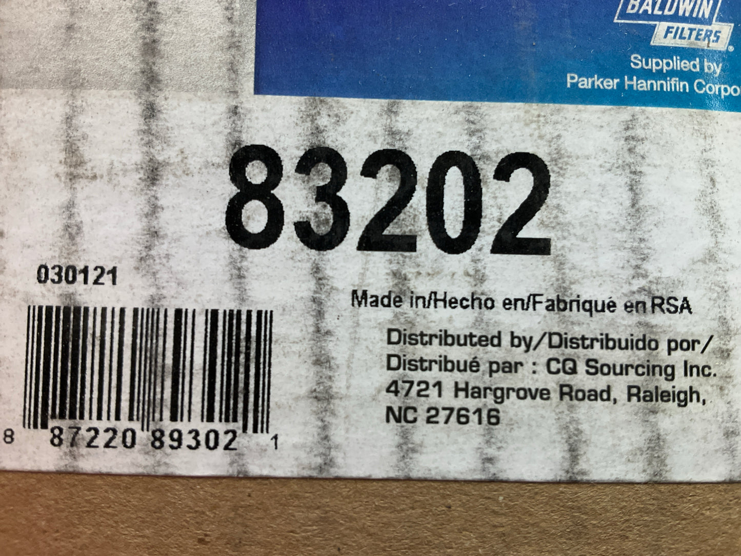 Carquest 83202 Air Filter - Replaces PA3816, 49202, LAF8584, P780272, CA5453