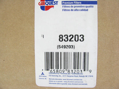 Carquest 83203 Air Filter For John Deere Tractor Replaces 9203 49203