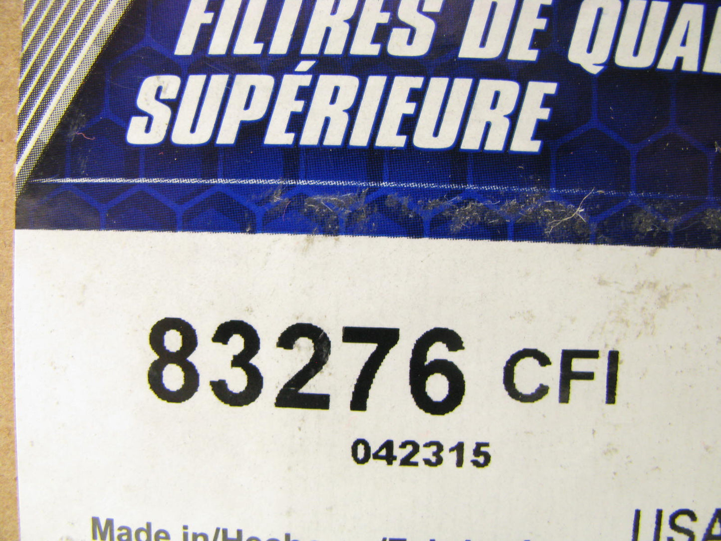 Carquest 83276 Air Filter Replaces : 49276 PA5451 RE253519 82988917