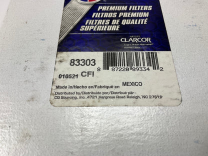 Carquest 83303 Air Filter Replaces 3208303S, 49303, 32063035