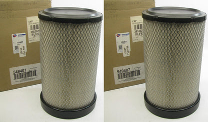 (2) Carquest 83407 Air Filters For IH Sprayer, Spreader - 49407