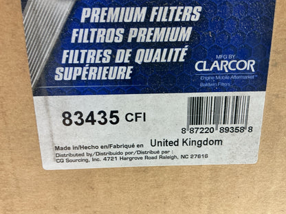 Carquest 83435 Inner Air Filter Replaces 49435 RS5398 AF26662 RS5398 82034436