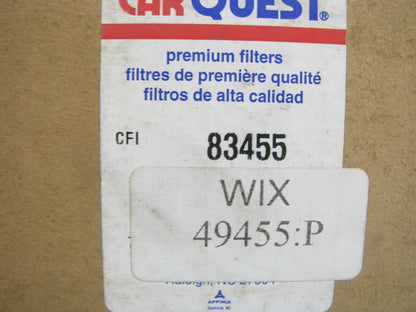 Carquest 83455 Cabin Air Filter For CAT Industrial Trucks - Wix 49455