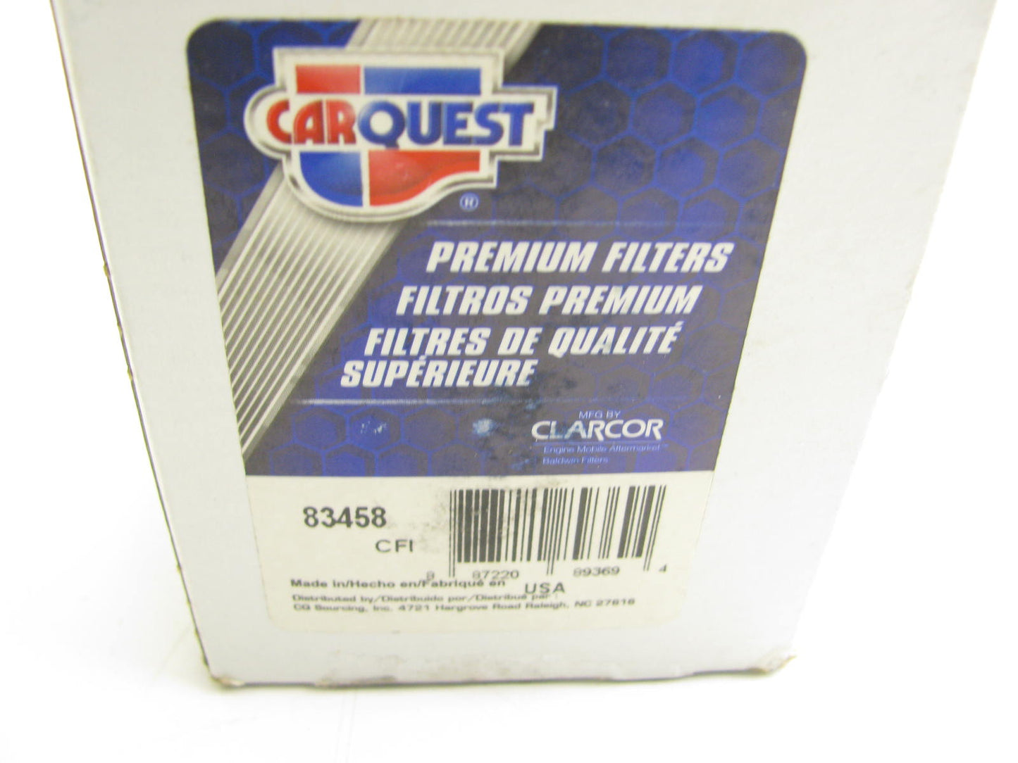 Carquest 83458 Spin-on Breather For Cummins Engines
